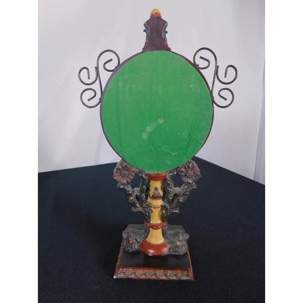 Ornate Convex Lady Mirror 11